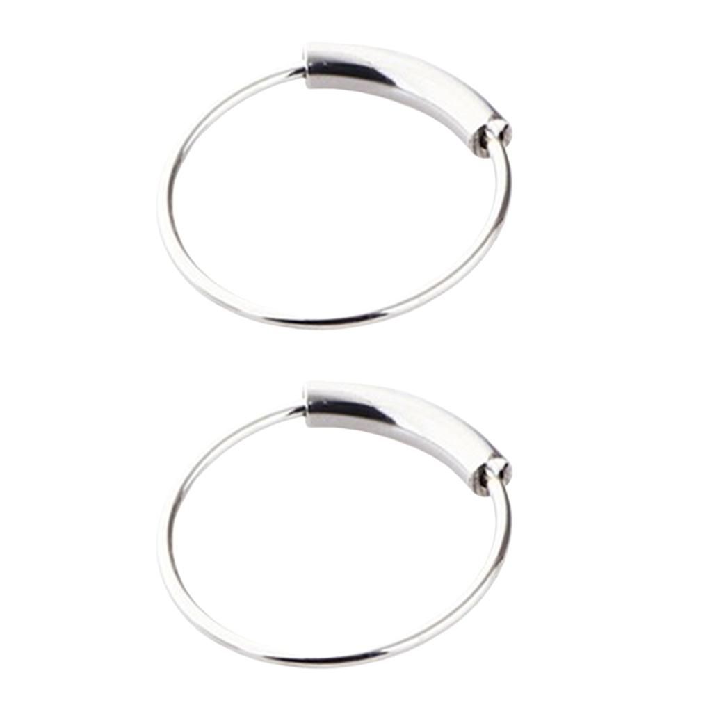 2pcs Nose  Nose Lip Hoop   Ear Piercing
