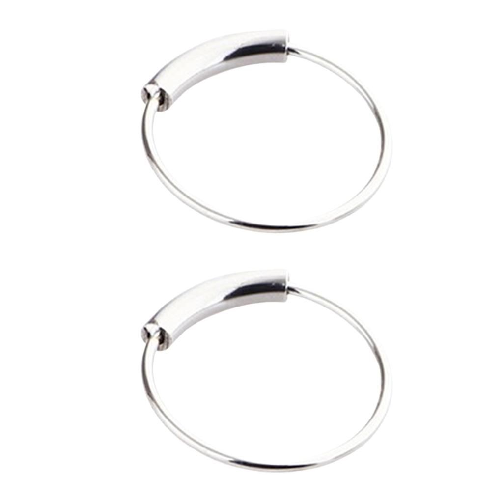 2pcs Nose  Nose Lip Hoop   Ear Piercing