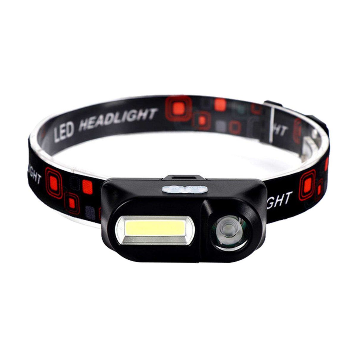 Headlight Waterproof Cycling Head Torch Walking Reading Hiking Work