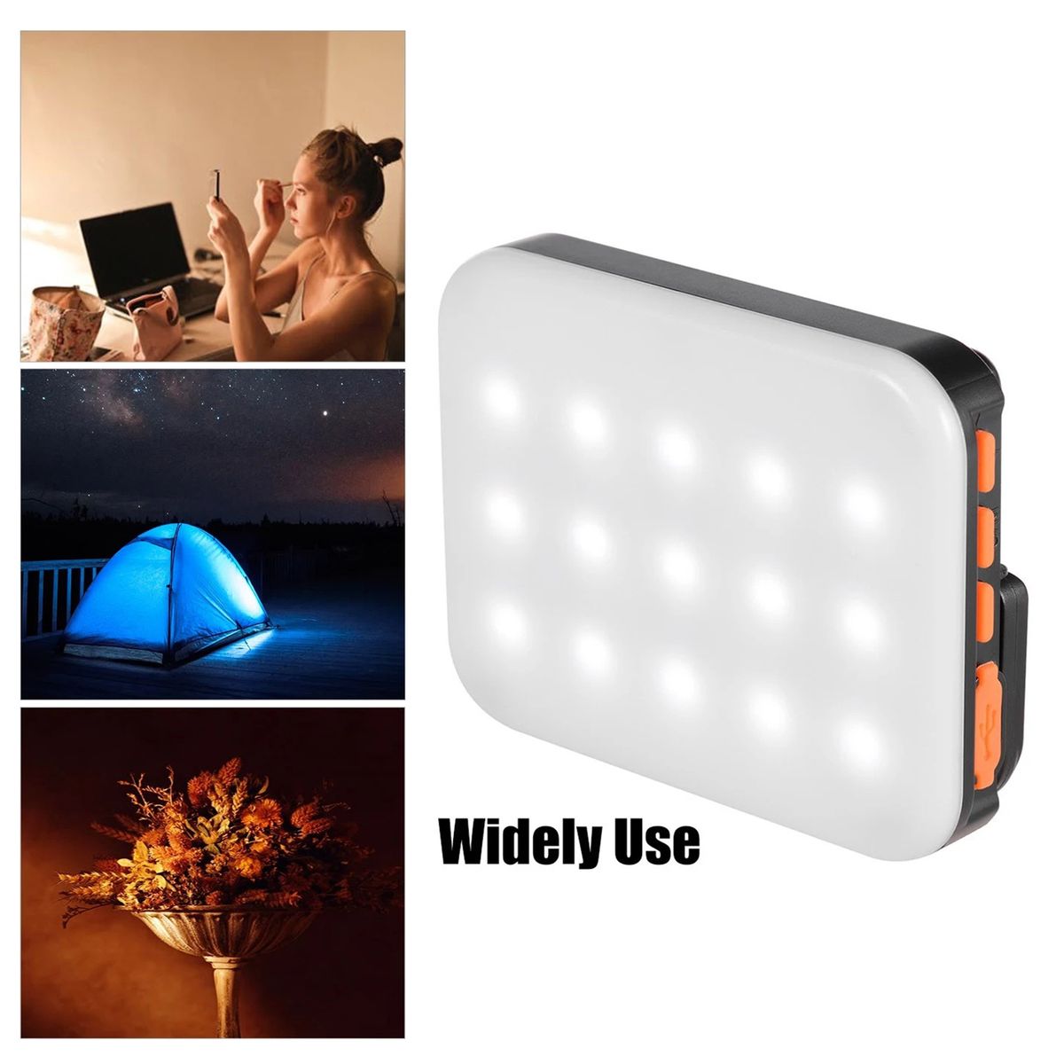 LED Camping Lantern 8 Modes USB Rechargeable
