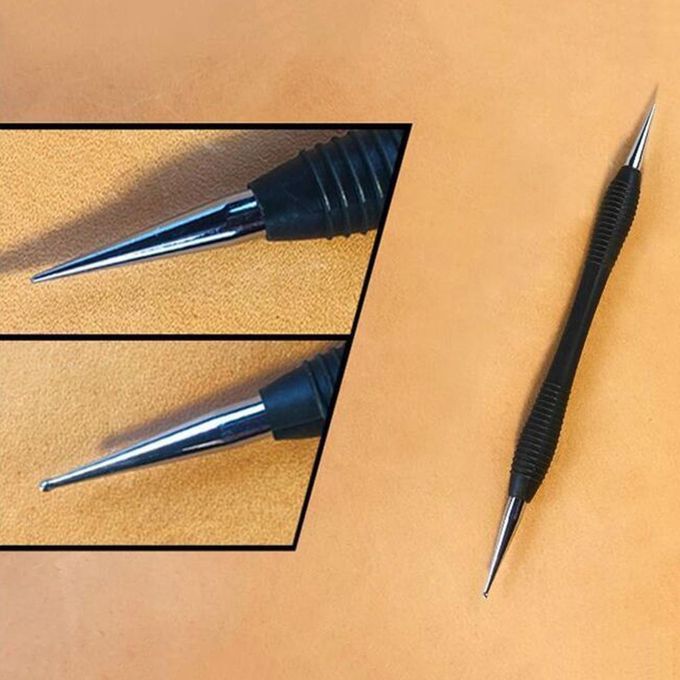Leathercraft Modeling Grooving Rub Tool Leather Deep Spoon Stylus