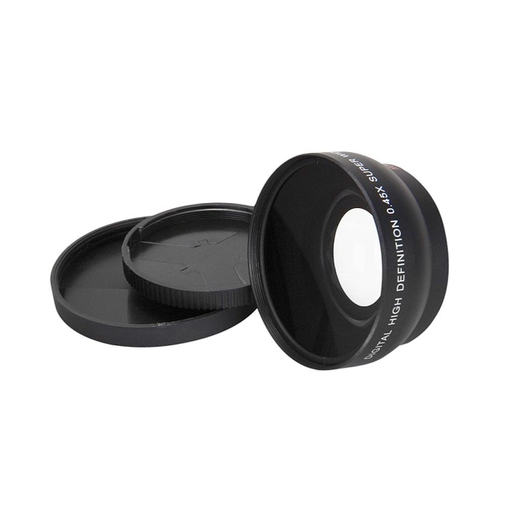 58MM 0.45x HD Wide Angle Lens With Macro Lens For Canon