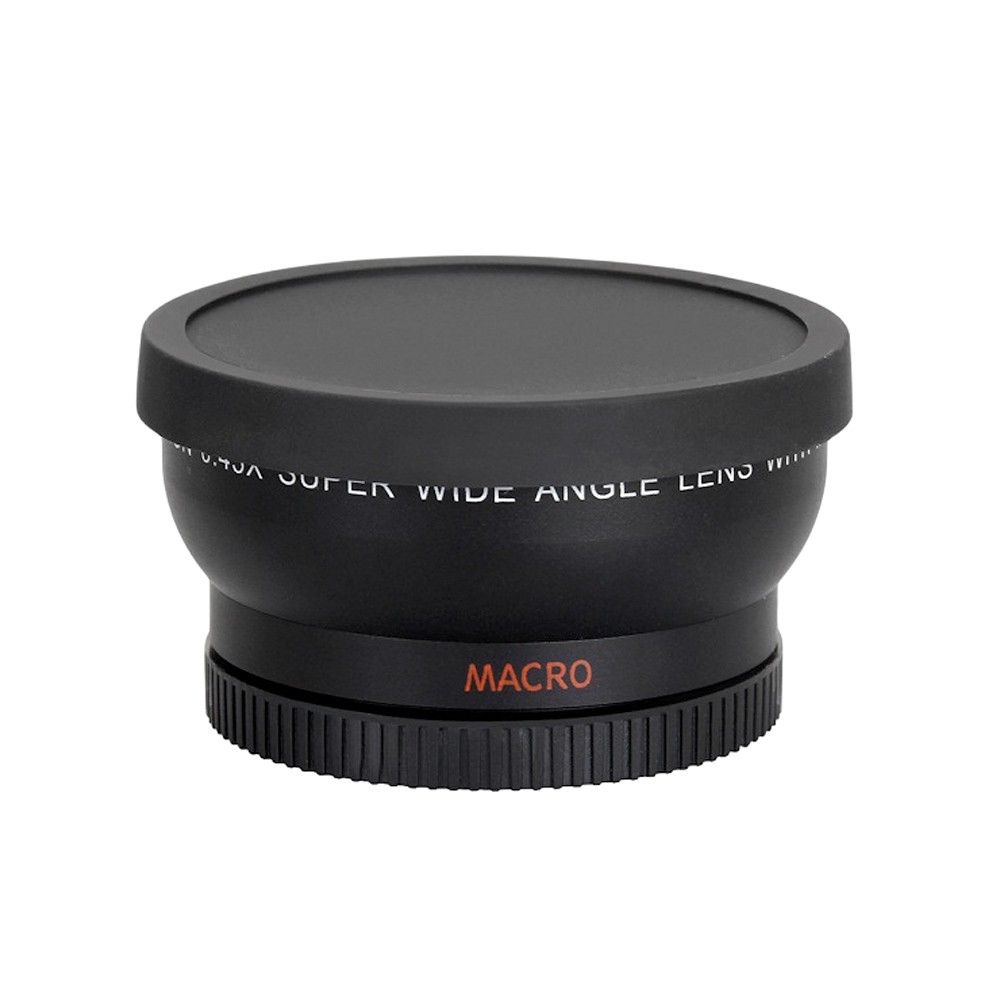 58MM 0.45x HD Wide Angle Lens With Macro Lens For Canon