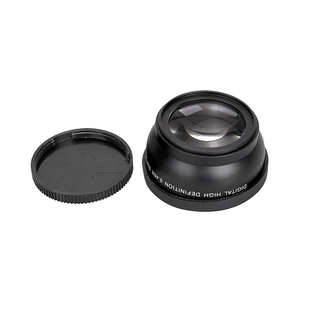 58MM 0.45x HD Wide Angle Lens With Macro Lens For Canon