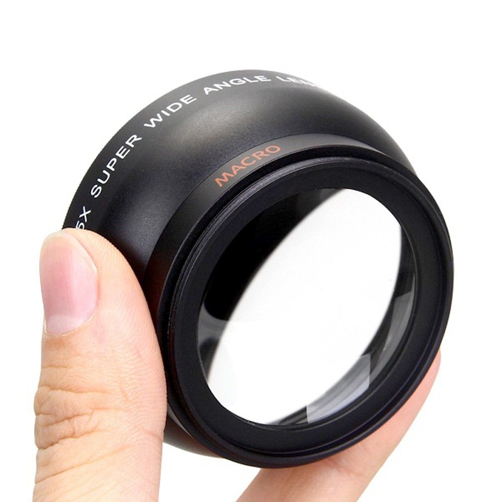58MM 0.45x HD Wide Angle Lens With Macro Lens For Canon