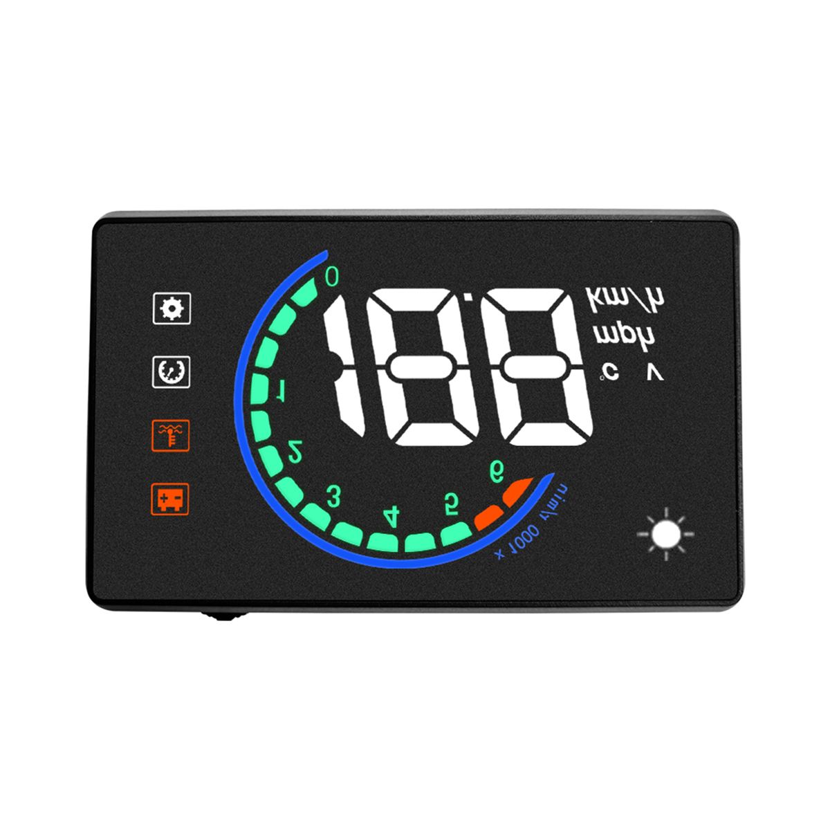 Car Hud Display OBDⅡ Head Up Display With Speed,Overspeed
