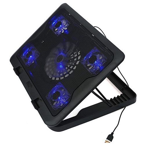 5 Fans Laptop Cooler Stand For 15.4