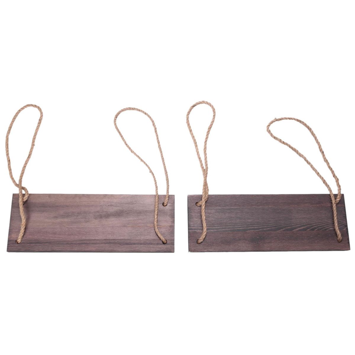 Wood Wall Floating Shelf Rustic Hanging Swing Rope