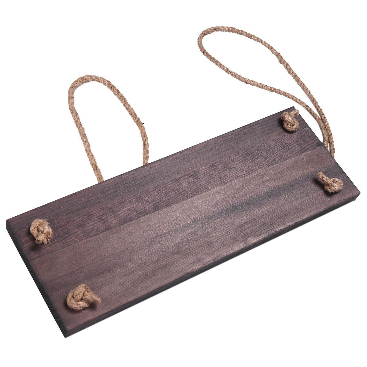 Wood Wall Floating Shelf Rustic Hanging Swing Rope