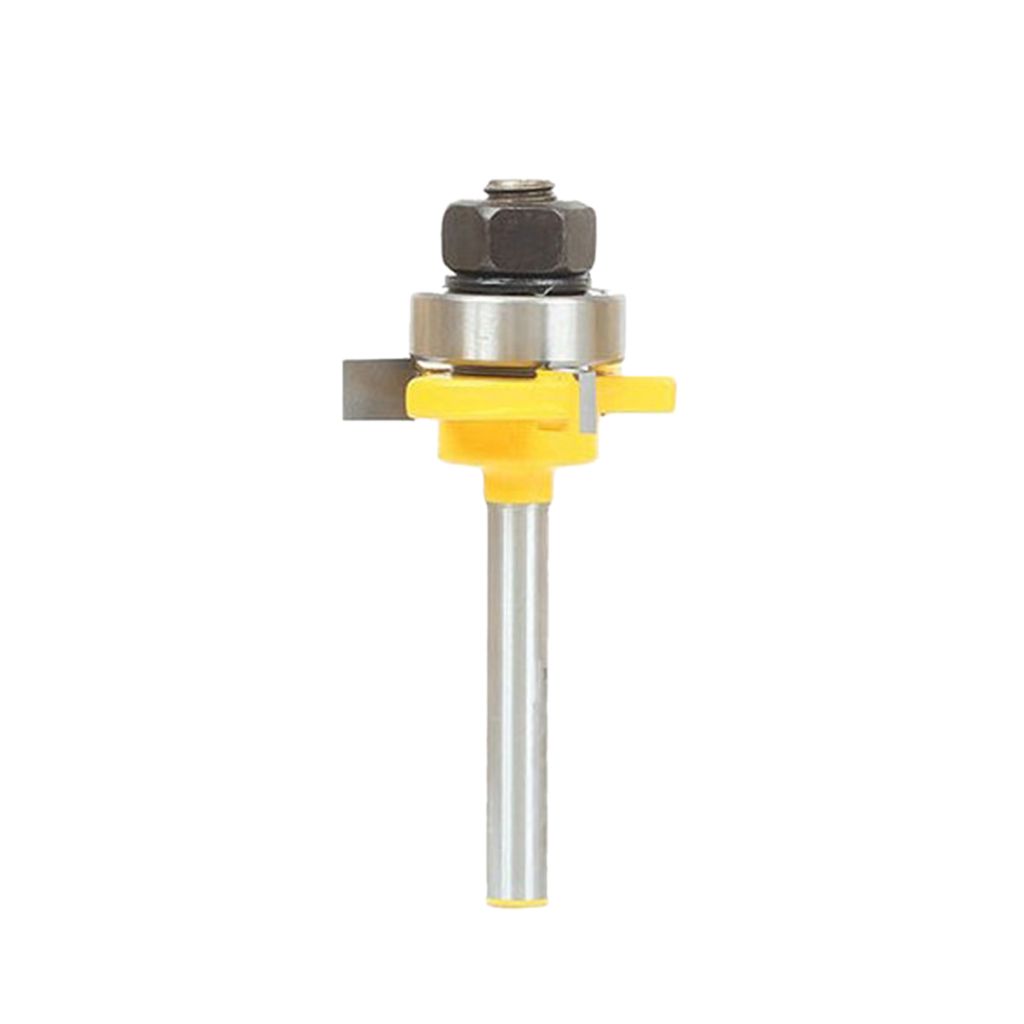 2Pcs Tongue  Groove T Slot Router Bit 14 Shank Woodwork Milling