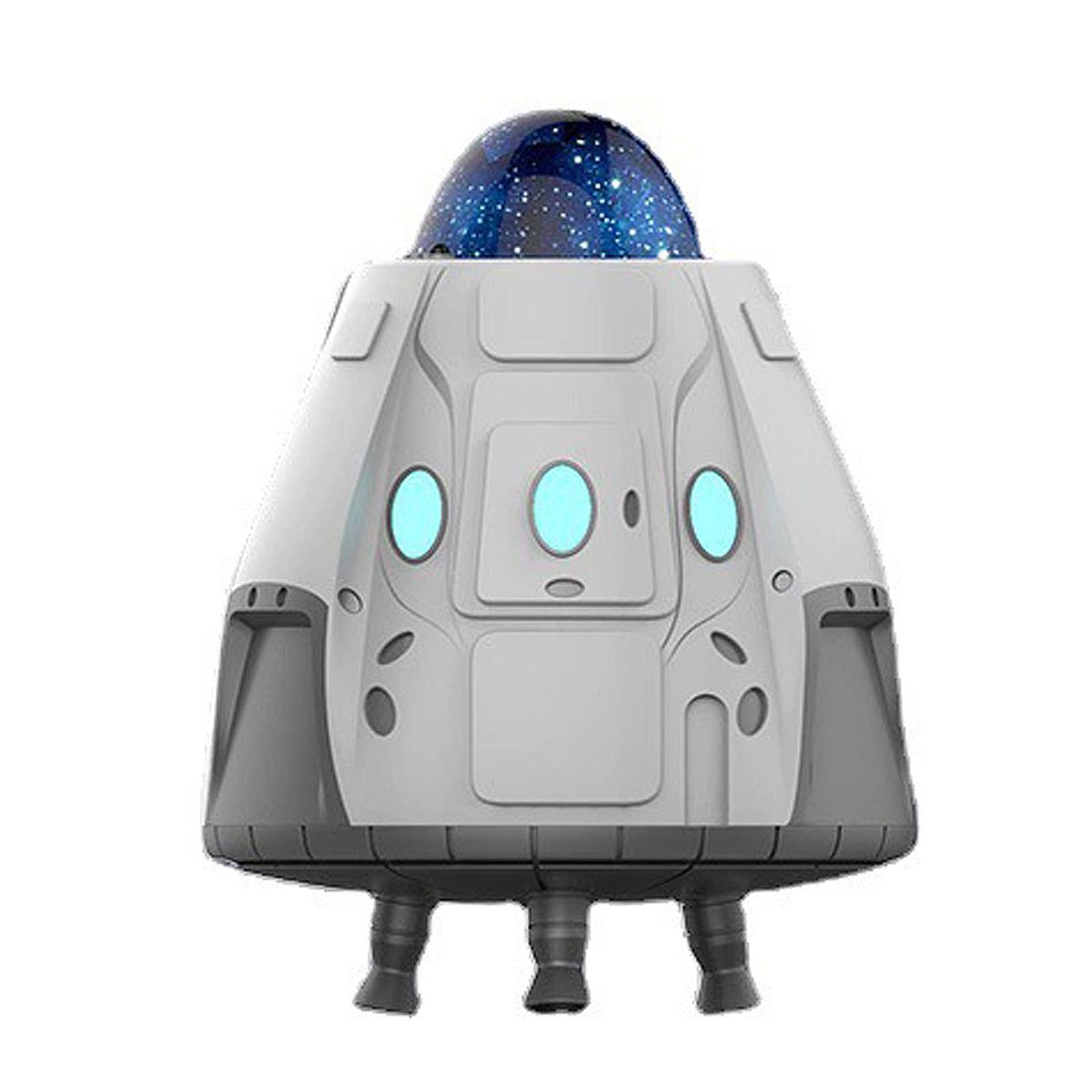Star Projection Lamp Space Capsule Starry Projector for Kids Bedroom Atmosphere Night Lights Decorative Table Lamp with Remote Control USB Powered