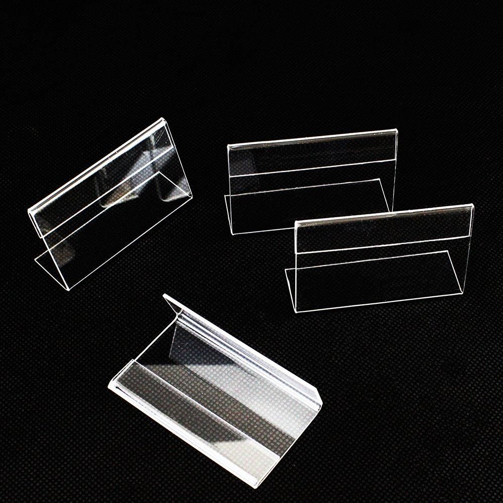 30Pcs Sign Display Holder Price Name Card Tag
