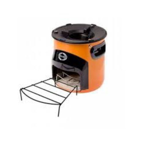 Enviro Combustion Charcoal Cook Stove Grill Burner Less Expenses