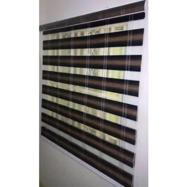 Window Blind Goldline  - 2m By 1.6m  - 80inch By 63inch - Brown