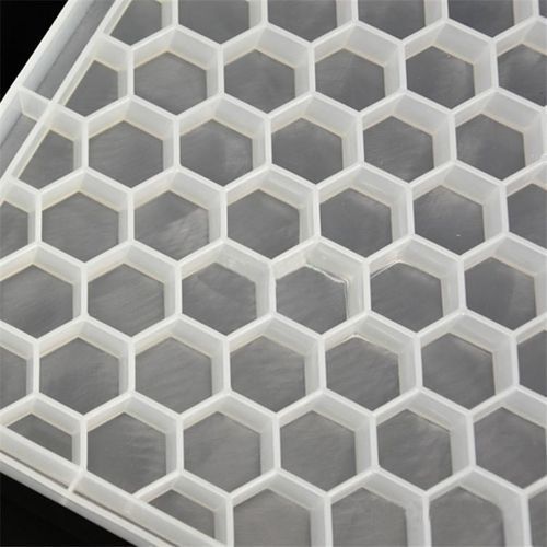 Plastic Bee Pollen Feeder Hive Partition Honey Feed Keep Warm Multi Hole Feeding Frame Beekeeper Beekeeping Tool