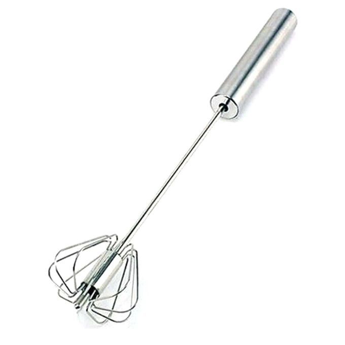 New Stainless Steel Egg Whisk Handheld Egg Whisk Ple Handle Non-Stick
