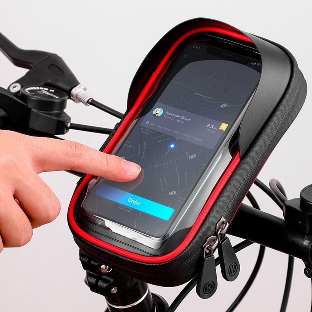 Waterproof Bicycle Phone Holder Motorcycle Handlebar Mount