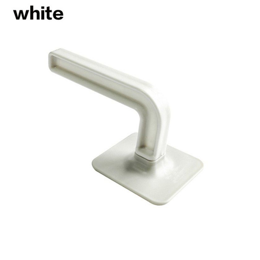 Toilet Paper Holder Hole-Free Tissue Ra K Wall-Mounted Shelf Kit Hen Bathroom-white-6.5*6.2*14 M