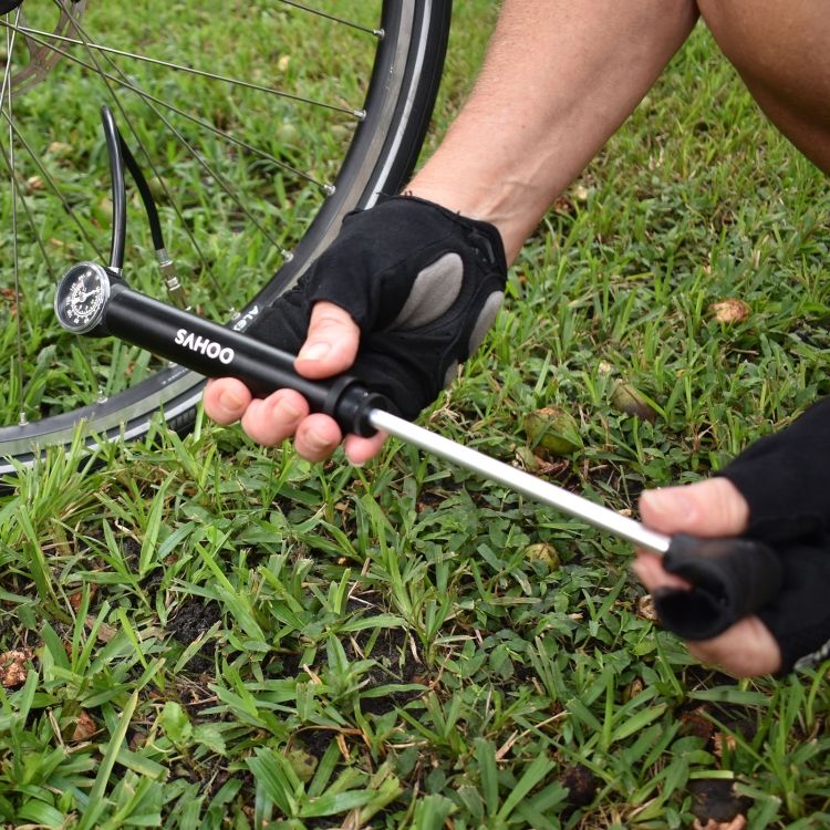 Bicycle Portable Aluminum Alloy Manual Pump