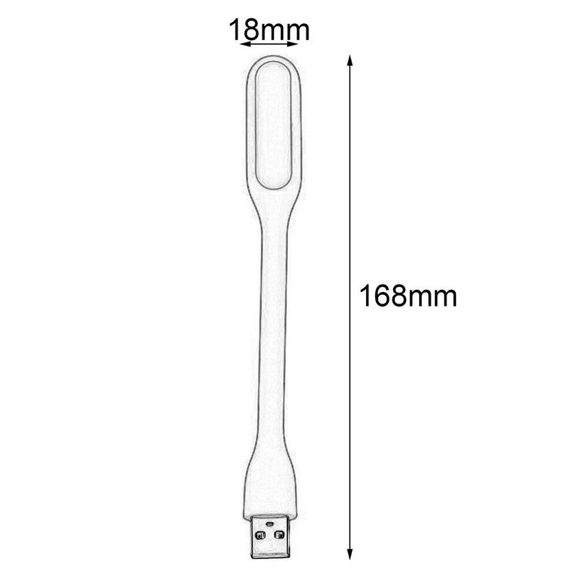 Flexible USB   Light Mini   For  Omputer Laptop Notebook P  Power  -blue