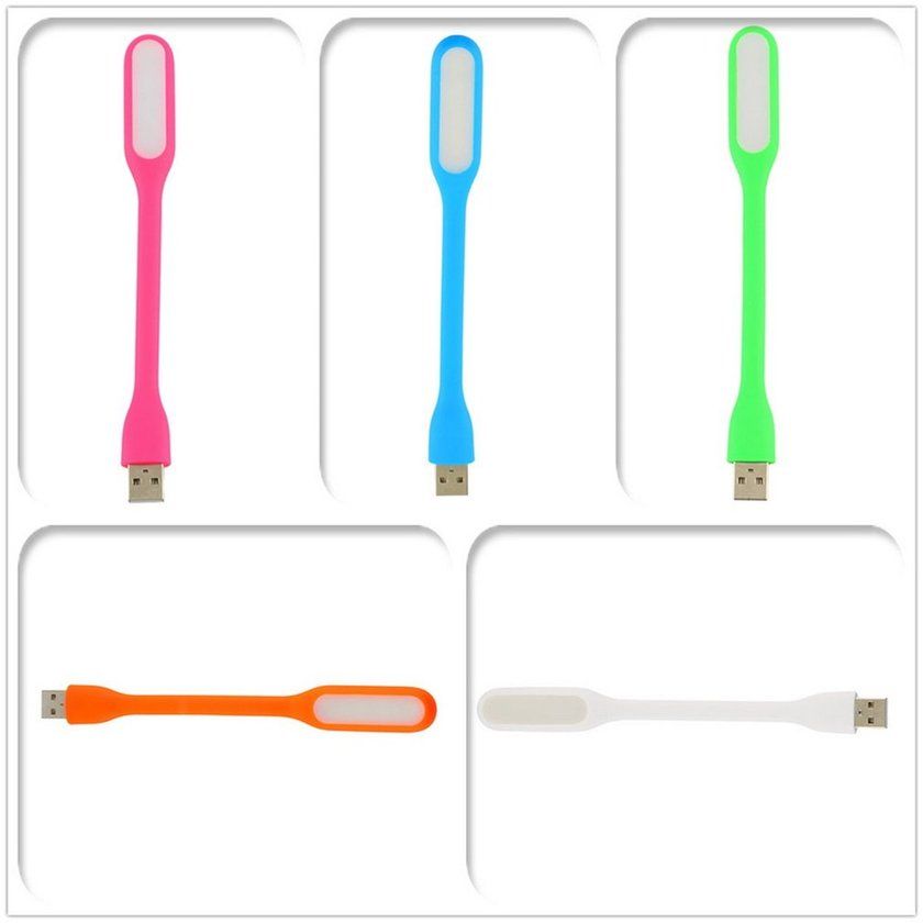 Flexible USB   Light Mini   For  Omputer Laptop Notebook P  Power  -blue