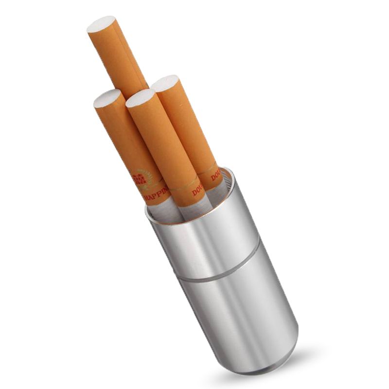 Aluminum Alloy Cigarette Holder Capsule Case Waterproof