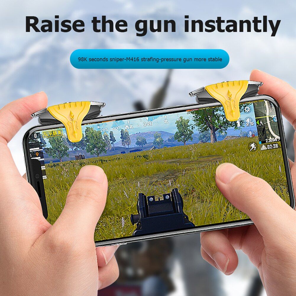 F01 1 Pair Trigger Gamepad For CODM PUBG Mobile Controller