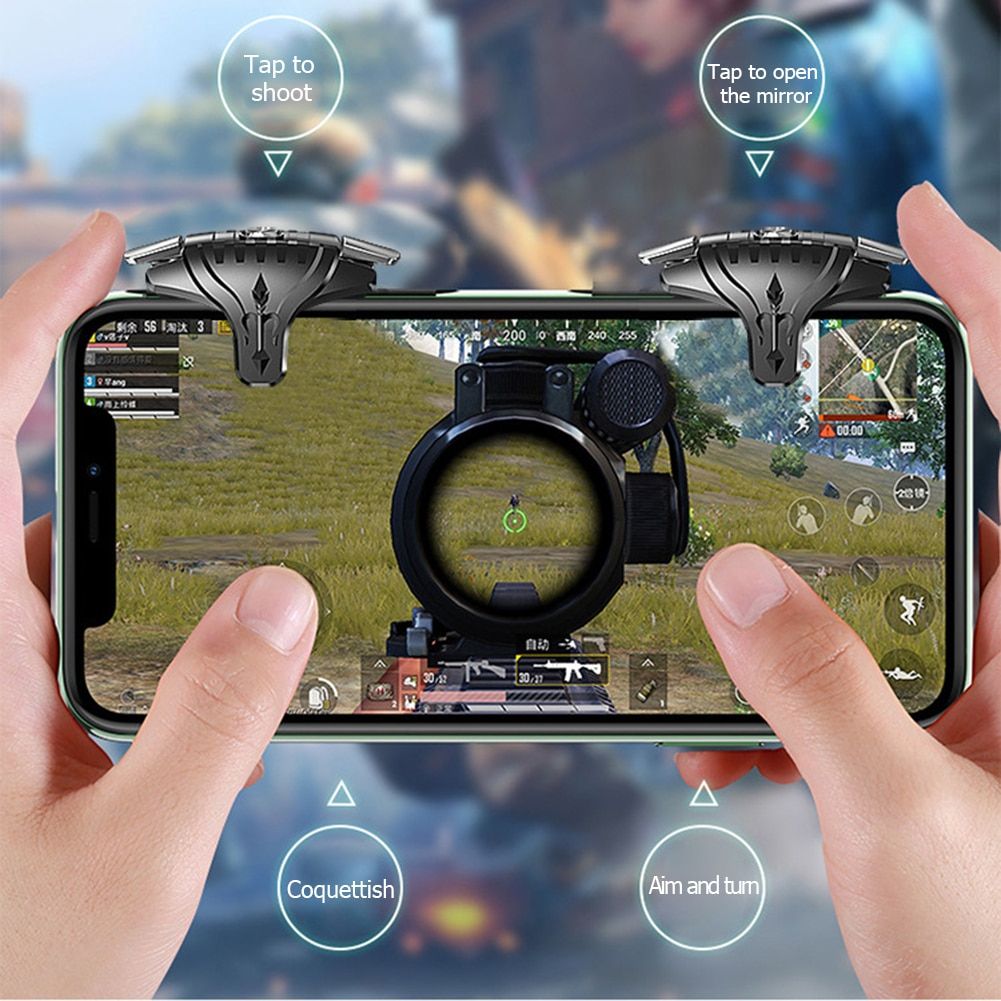 F01 1 Pair Trigger Gamepad For CODM PUBG Mobile Controller