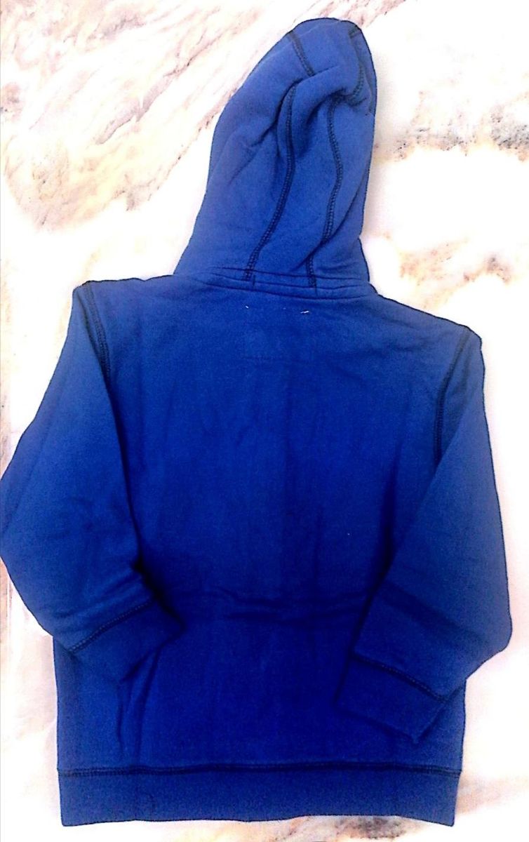 Boys Stone Harbor Street 89 Blue Zipper Hoodie Fit Age 8 And 9