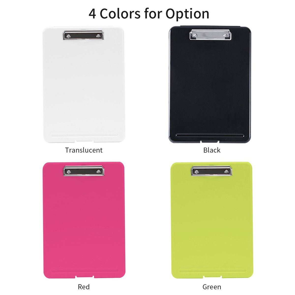 Plastic Clipboard Storage Case Box Large Capacity Nursing