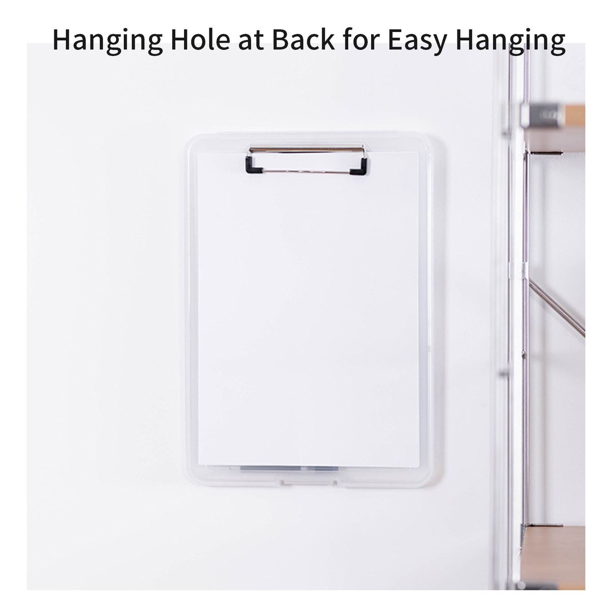 Plastic Clipboard Storage Case Box Large Capacity Nursing