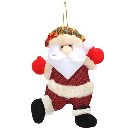 20 Pcs New Year Cute Santa Claus Snowman Dolls