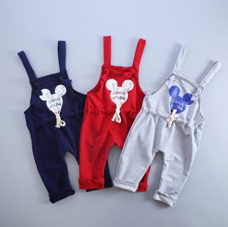 Cotton Baby Pants 1 Piece 0-2 Year Cartoon Brand Baby Boys Pants Baby Girls Trousers