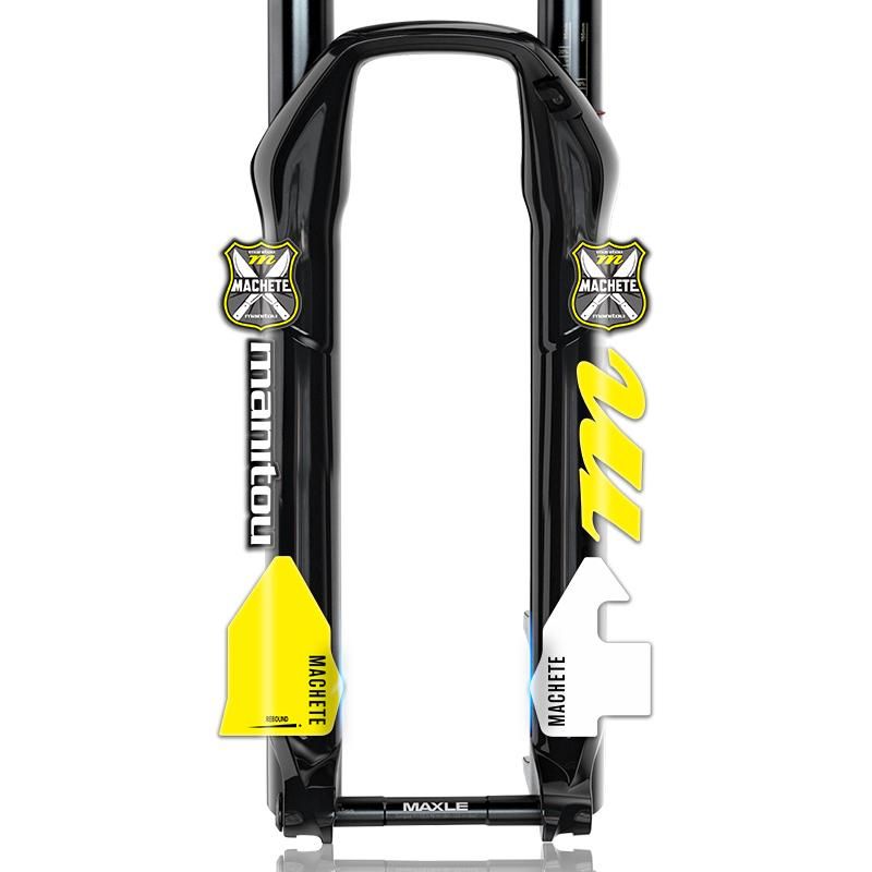 manitou machete Fork Sticker for MTB Mountain Bike Bicycle Cycling Decals