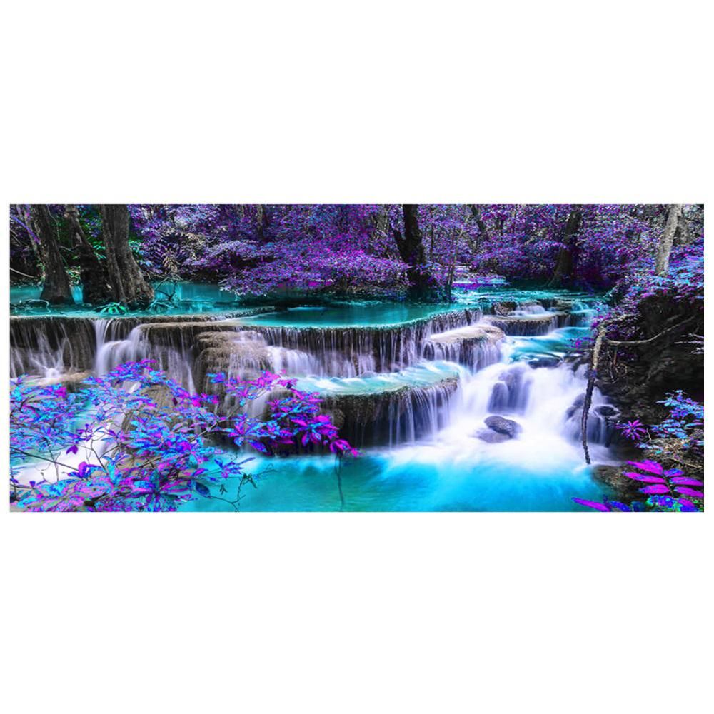 Large Size Diamond Paint Kit Landscape DIY 5D Diamond Paint for Adults Full Kit Crafts Living Room Bedroom Wall Decor 90x40cm