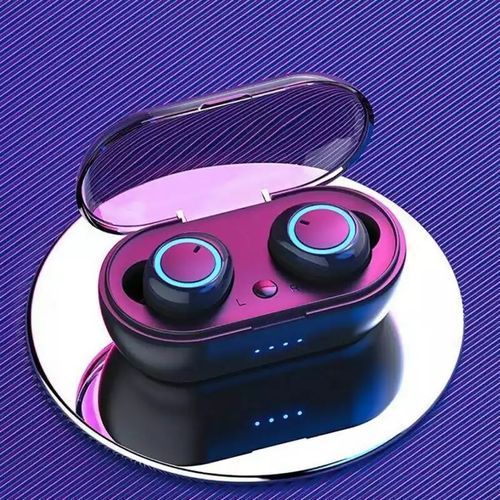 Wireless Earbuds Bluetooth Headphones Earpiece Fingerprint Touch Control Earpods 6D Stereo Bass Headset