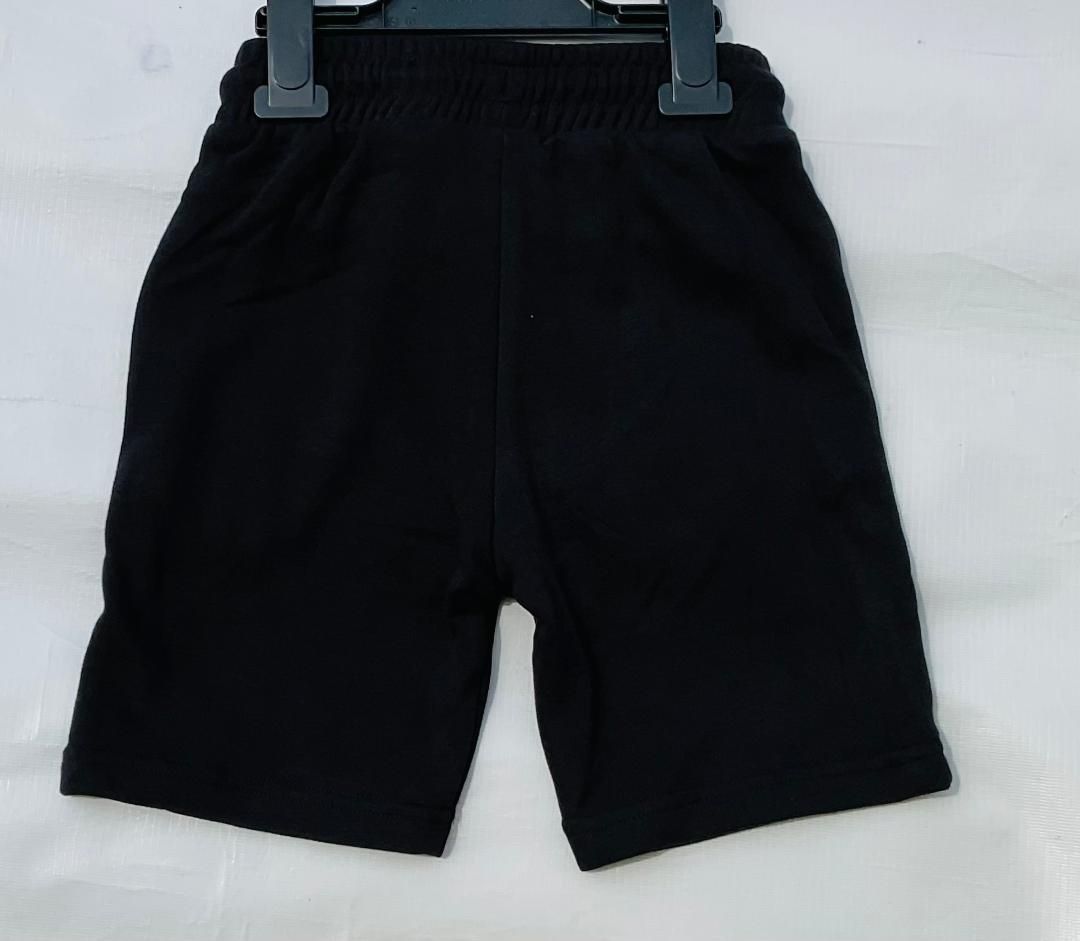 Play Station Black Drawstring Shorts