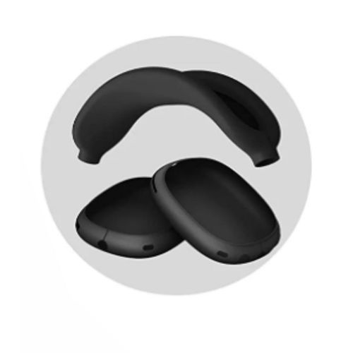 Airpods MAx Silicone Case- 3in1 Case- Black
