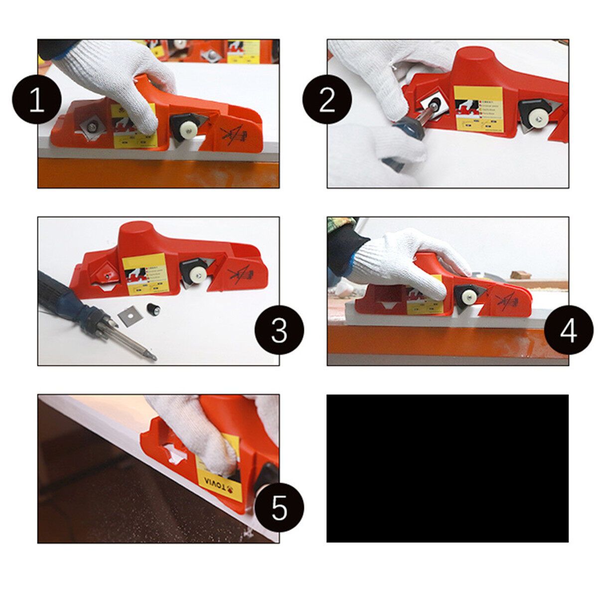 Edge R Trimmer Plasterboard Gypsum Board Chamfering Edger Hand