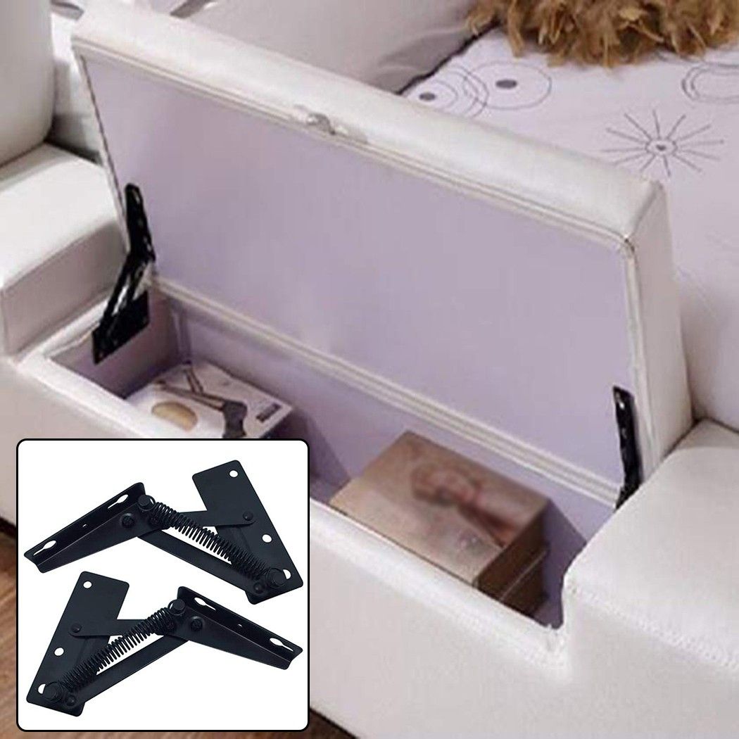 2Pcs/set Sofa Hinge Multifunctional Supporting Spring Furniture Hinges Adjustable 3-Position Angle Mechanism Hinge Hardware