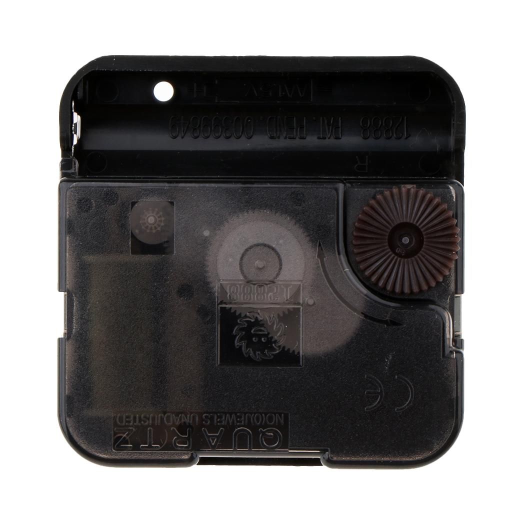 Black Quartz Clock Wall Clock Movement DIY Parts Repair Machine