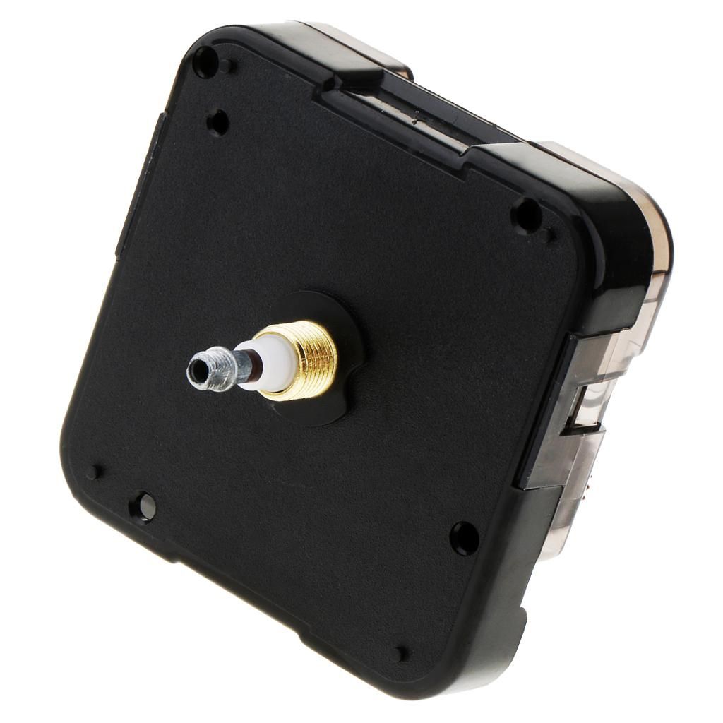 Black Quartz Clock Wall Clock Movement DIY Parts Repair Machine