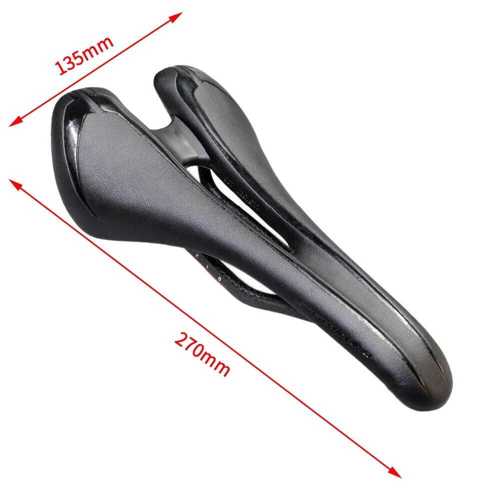 Carbon Fiber Bike Saddle Lightweight Hollow Bicycle Saddle Seat Comfortable for MTB Road Bike