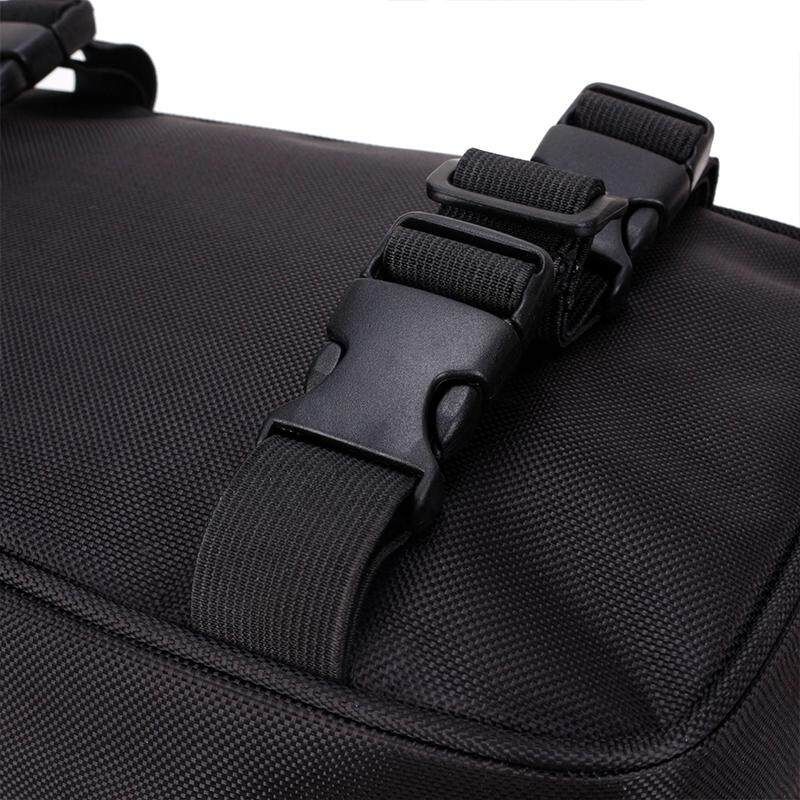 Sport Bicycle Bike Seat Pouch Cycling Tail Bag Waterproof Rear Seat Storage Upgrade And Add Large Black Shoulder Belt Rain Cover (6L)