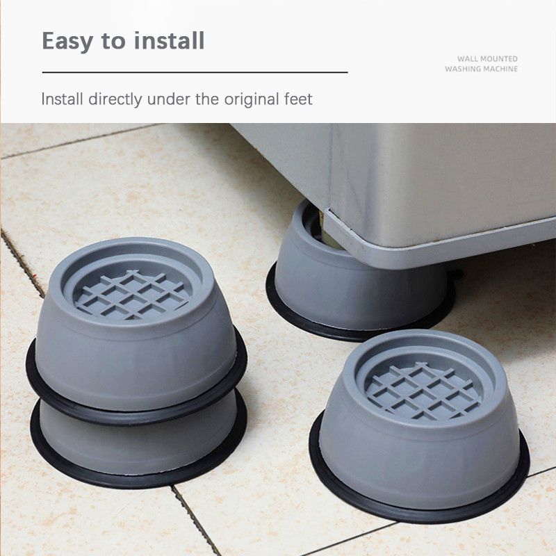 4pcs Anti Vibration Feet Pads And Floor Mat Protectors For Home Appliance