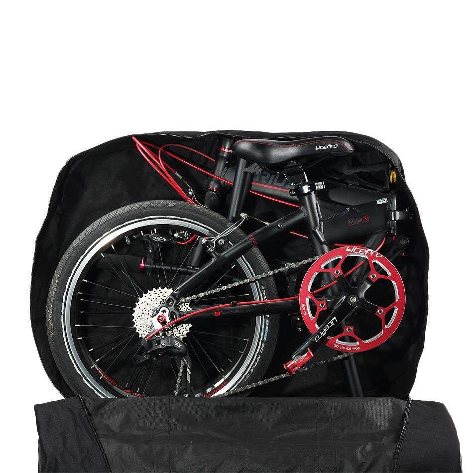 RHINOWALK Folding Bicycle Loading Bag 20 Inch 14 Inch 16 Inch Electric Vehicle Substitute Driving Bag Loading Box #20 Inch Black 20 "