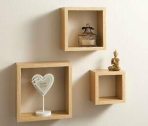 3 Piece Decorative  Wall Shelves