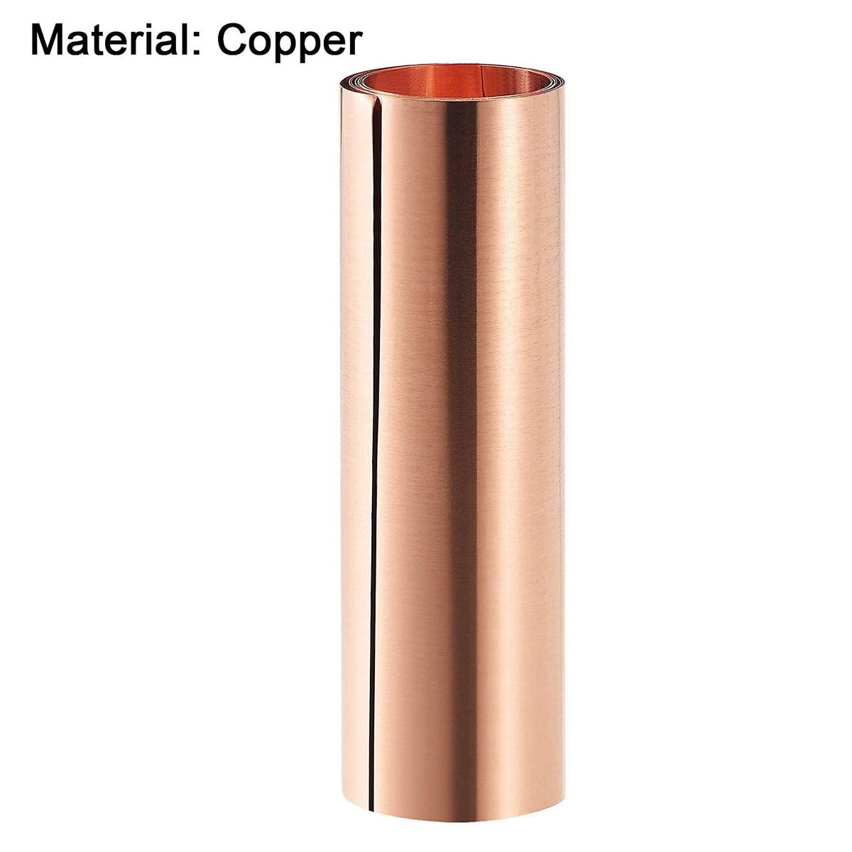 Copper Sheet , Metal Foil Plate 1000mm x 100mm x 0.03mm