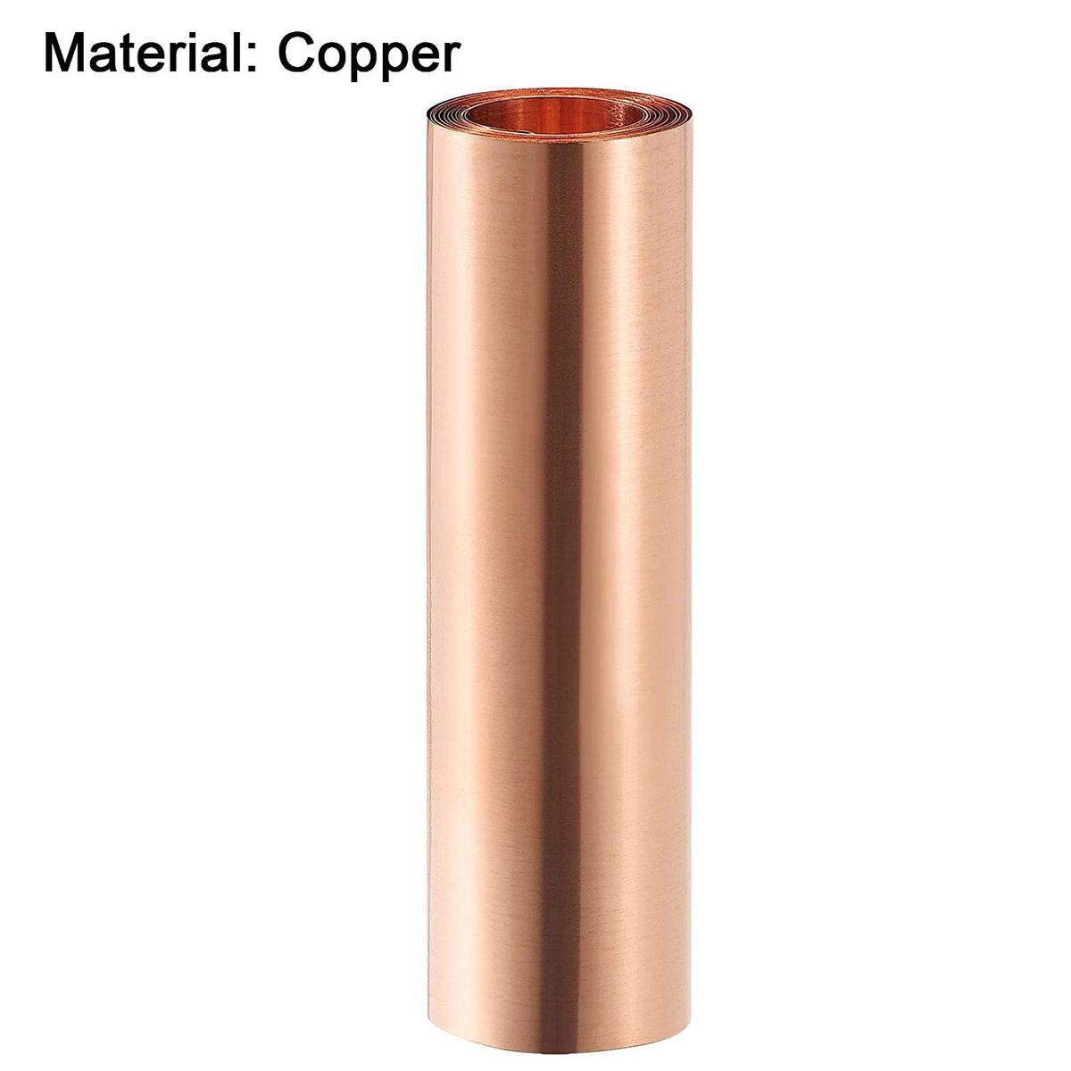 Copper Sheet Roll Metal Foil Plate 1000mm x 100mm x 001mm