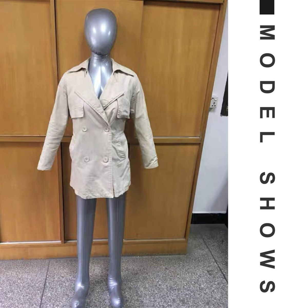 Inflatable Full Body Female Model with Arm Ladies Mannequin Window Display Props